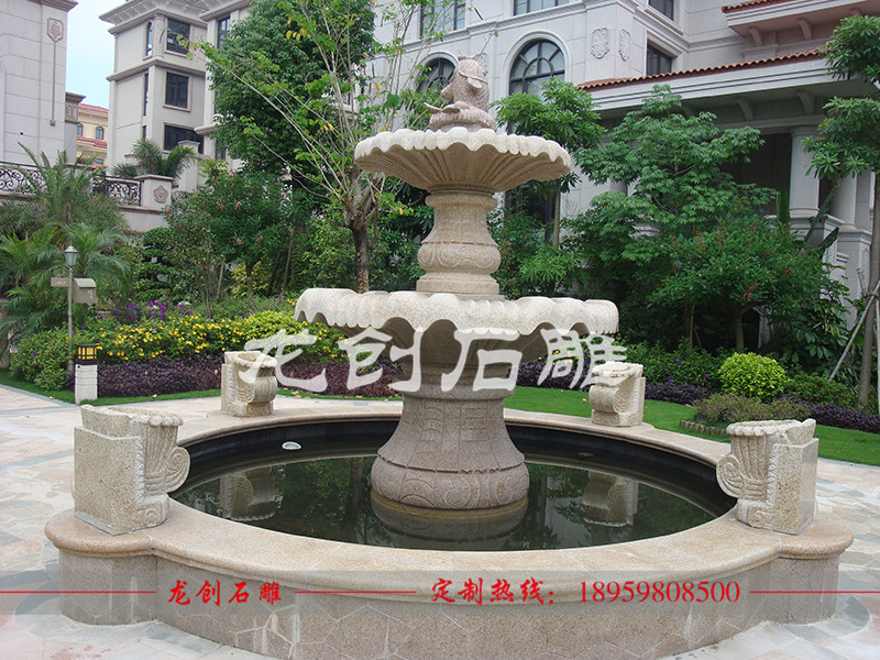 廣場(chǎng)石頭噴泉多少錢(qián) 石雕噴泉定制價(jià)格