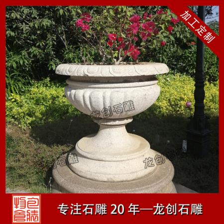 石材花缽價格 石材花缽廠家