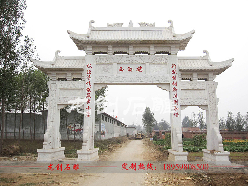 石雕牌坊安裝時(shí)需要注意哪些問(wèn)題